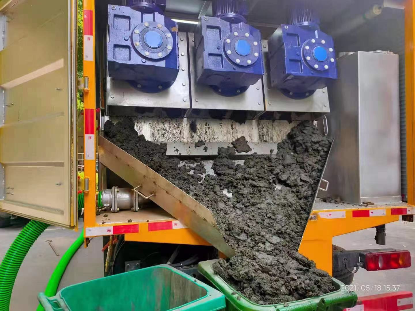 离石化粪池清掏城市维护站-泥浆净化干湿分离处理